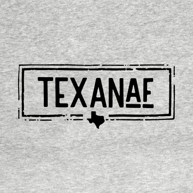 Texan As F&%K.... Texan AF Shirt... by idesign1